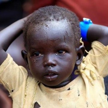 یک میلیون و‌۲۵۰ هزار نفر در سودان جنوبی گرسنه‌اند