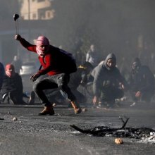  ��������-������ - سرکوب معترضان فلسطینی توسط نظامیان صهیونیست در روز جمعه خشم