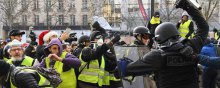  ������������ - آماری از نتایج استفاده پلیس فرانسه از روش‌های خشونت‌آمیز در مقابله با جلیقه‌زردها